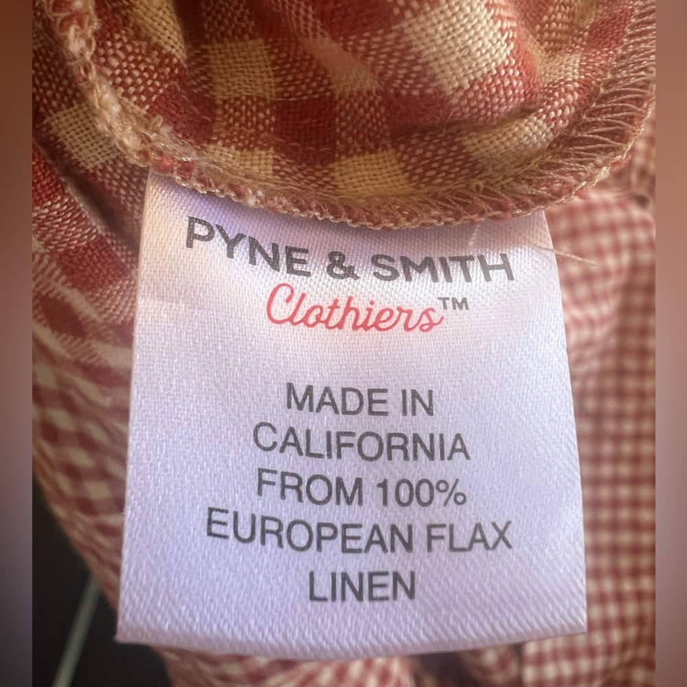 Pyne & Smith no. 35 | Maxi Length | Voltaire Check | Sz XS - Picture 8 of 9